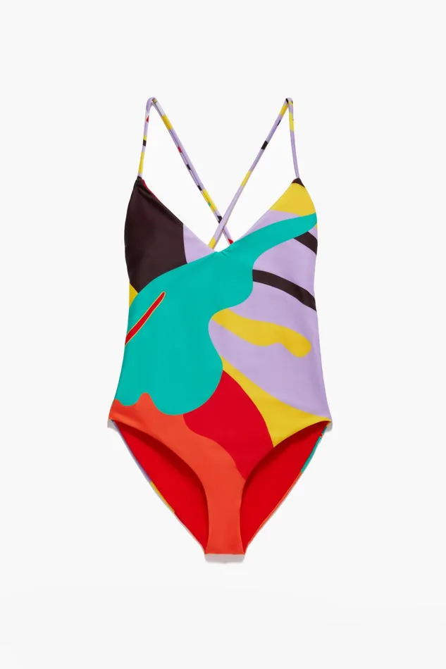 Women Mara Hoffman One Pieces Emma One Piece Black Multi Women Mara Hoffman One Pieces Emma One Piece Black Multi