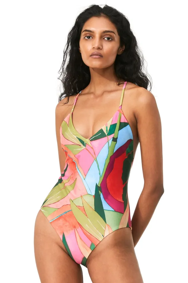 Women Mara Hoffman One Pieces Emma One Piece Print