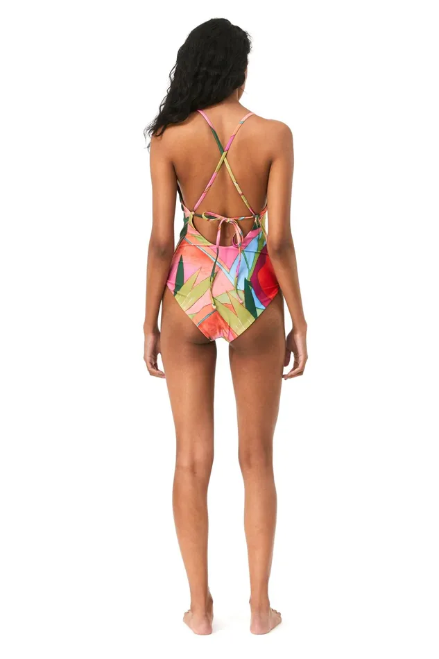 Women Mara Hoffman One Pieces Emma One Piece Print Women Mara Hoffman One Pieces Emma One Piece Print