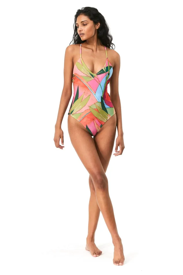 Women Mara Hoffman One Pieces Emma One Piece Print Women Mara Hoffman One Pieces Emma One Piece Print