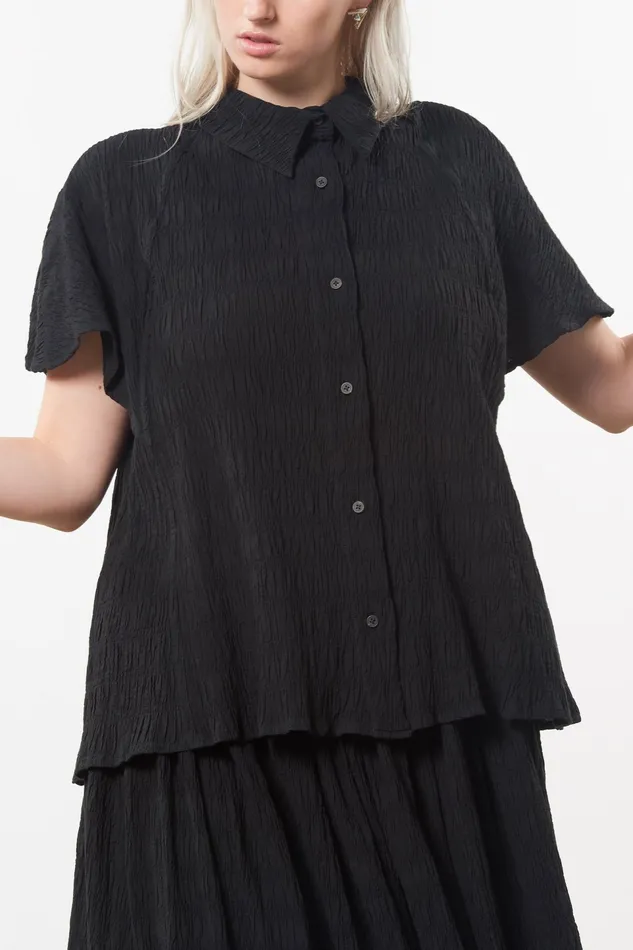 Women Mara Hoffman Tops Extended Phebe Top Black
