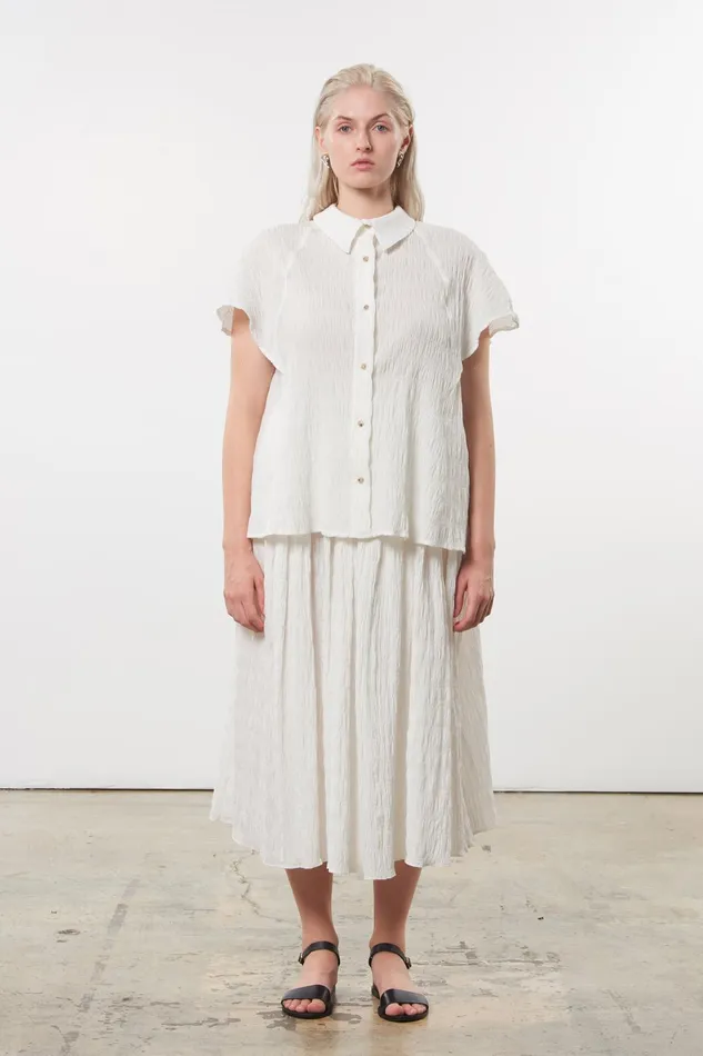 Women Mara Hoffman Tops Extended Phebe Top White