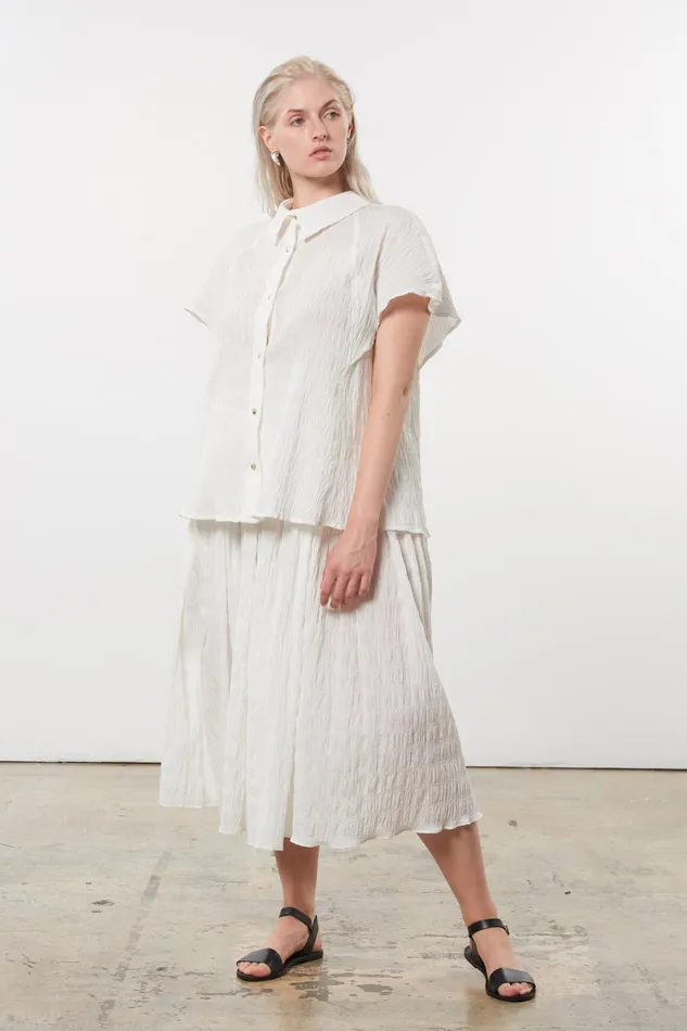 Women Mara Hoffman Tops Extended Phebe Top White