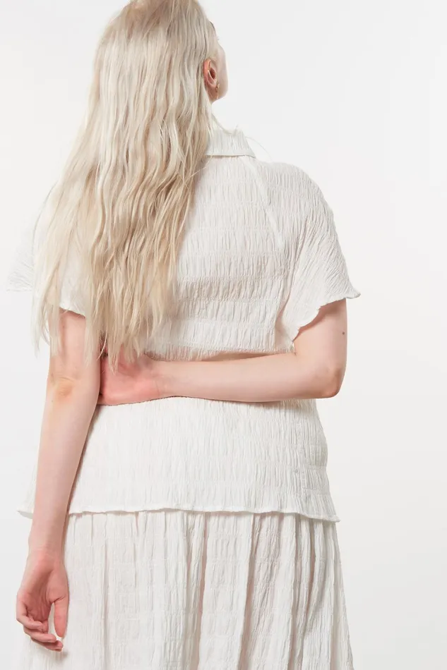 Women Mara Hoffman Tops Extended Phebe Top White