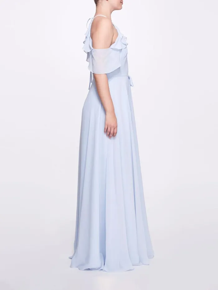 Women Marchesa Marchesa Notte Ferrara Ice Blue