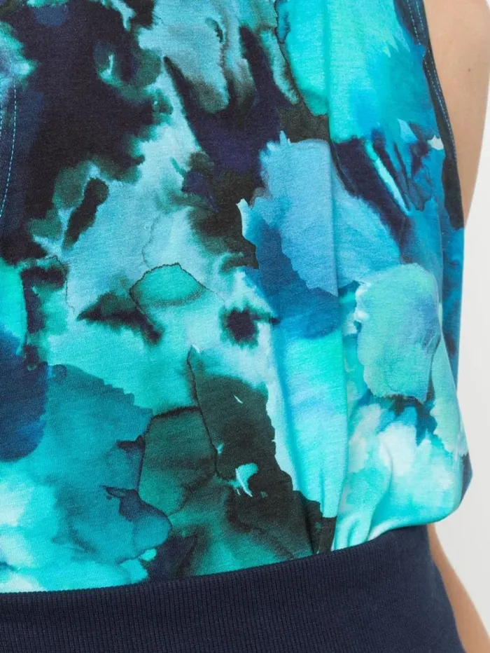 Women Marchesa Tops Casey Top Printed Navy Multi