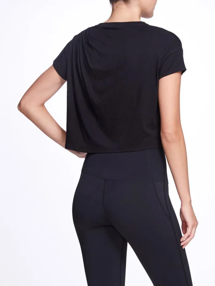 Women Marchesa Tops Misty Top Black
