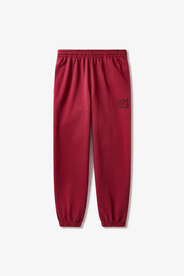 Women Matching Sets Fila CASA FILA Country Club Jogger 600 Tinetan Red