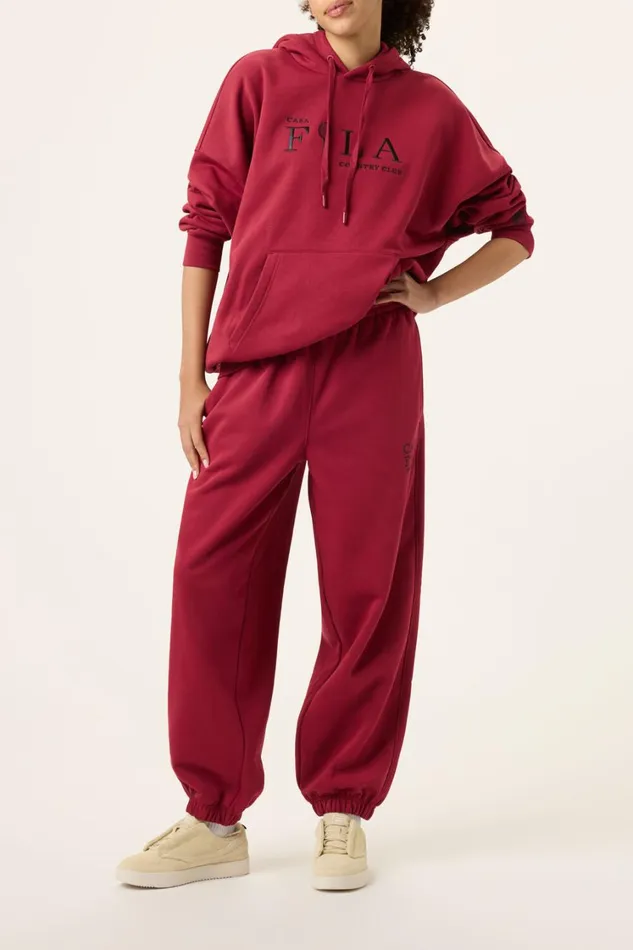 Women Matching Sets Fila CASA FILA Country Club Jogger 600 Tinetan Red