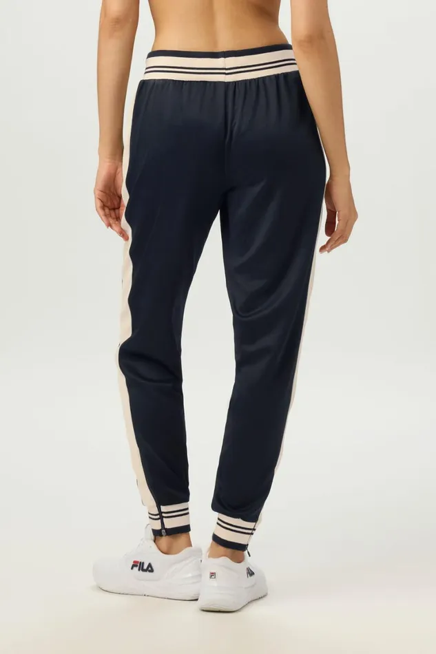 Women Matching Sets Fila Performance Iconic Settanta Pant 978 Blackangora