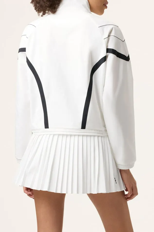 Women Matching Sets Fila Tennis Jacket 110 Off White