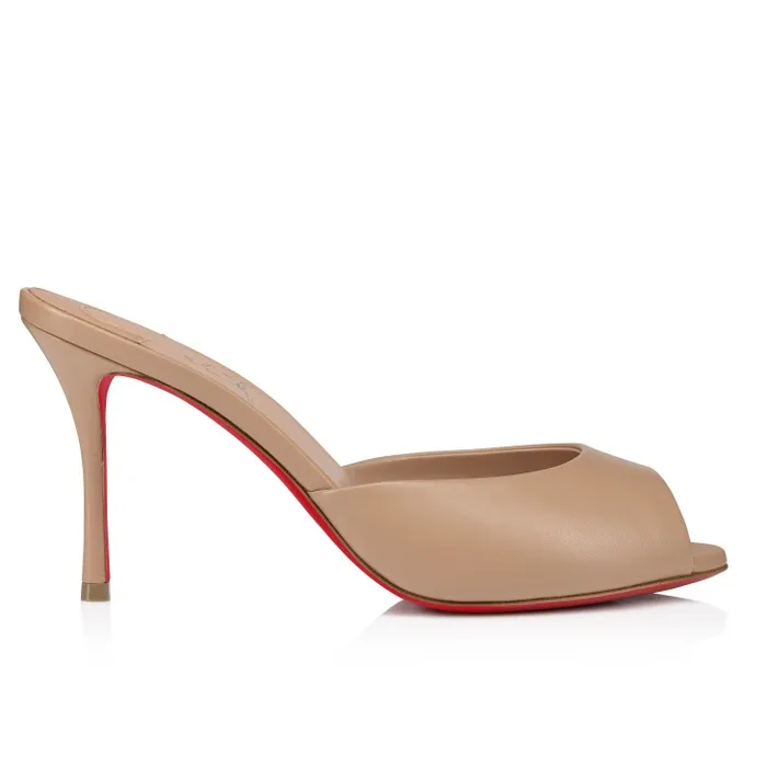 Women Me Dolly 85 Mm Mules 8211 Nappa Leather 8211 Blush Christian Louboutin Mules