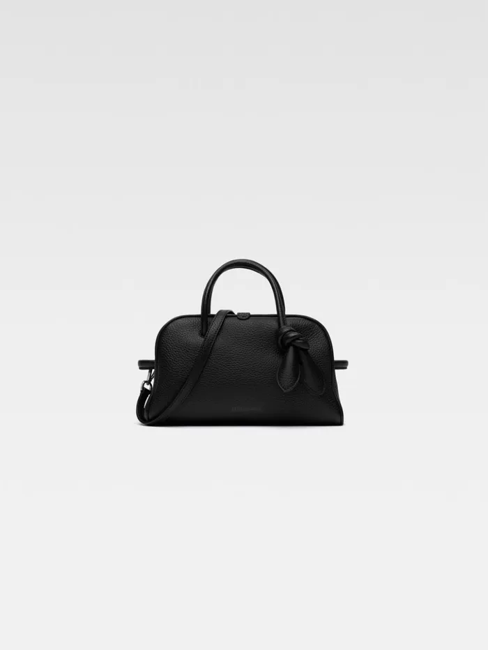 WomenMen Crossbody and Handbags JACQUEMUS The Small Turismo Black