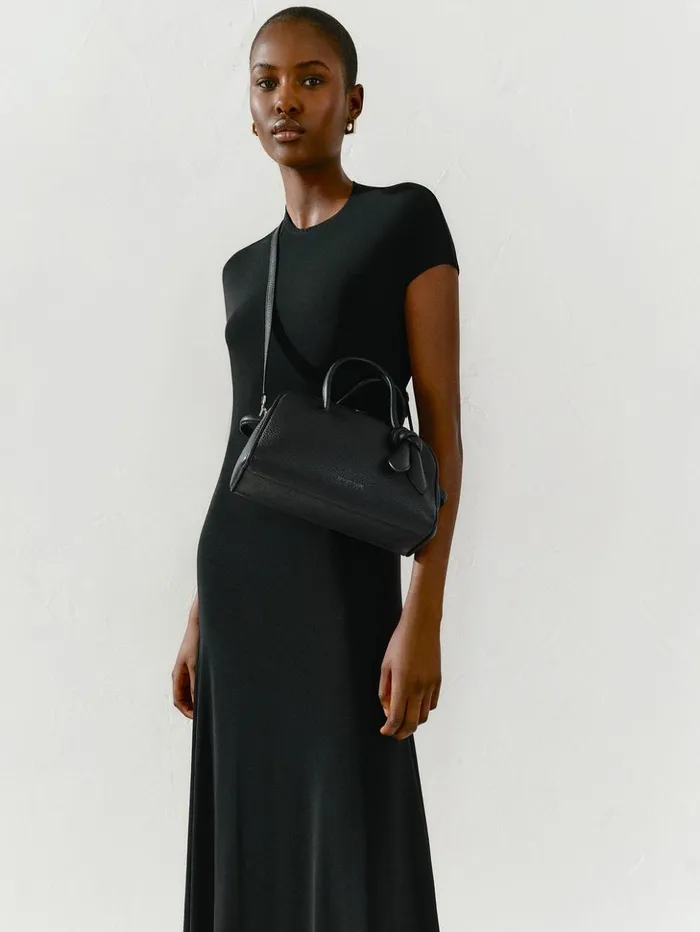 WomenMen Crossbody and Handbags JACQUEMUS The Small Turismo Black