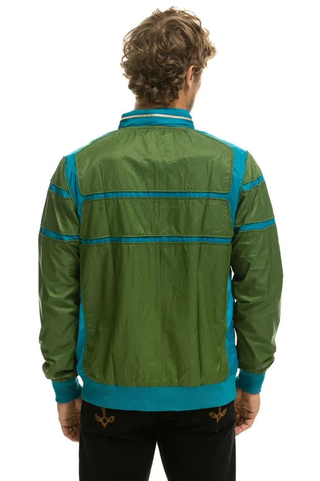 WomenMen Outerwear Aviator Nation RACER JACKET 8211 GARDEN GREEN