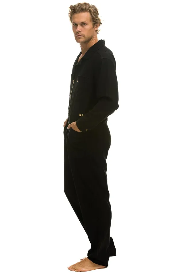 WomenMen Outerwear Aviator Nation UNISEX TWILL FLIGHT SUIT 8211 BLACK WomenMen Outerwear Aviator Nation UNISEX TWILL FLIGHT SUIT 8211 BLACK