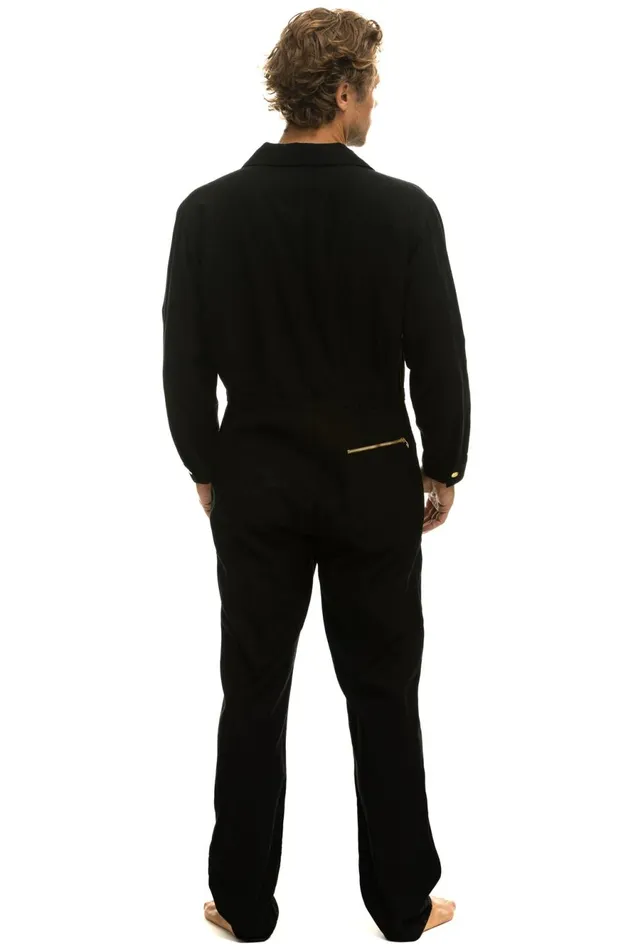 WomenMen Outerwear Aviator Nation UNISEX TWILL FLIGHT SUIT 8211 BLACK WomenMen Outerwear Aviator Nation UNISEX TWILL FLIGHT SUIT 8211 BLACK