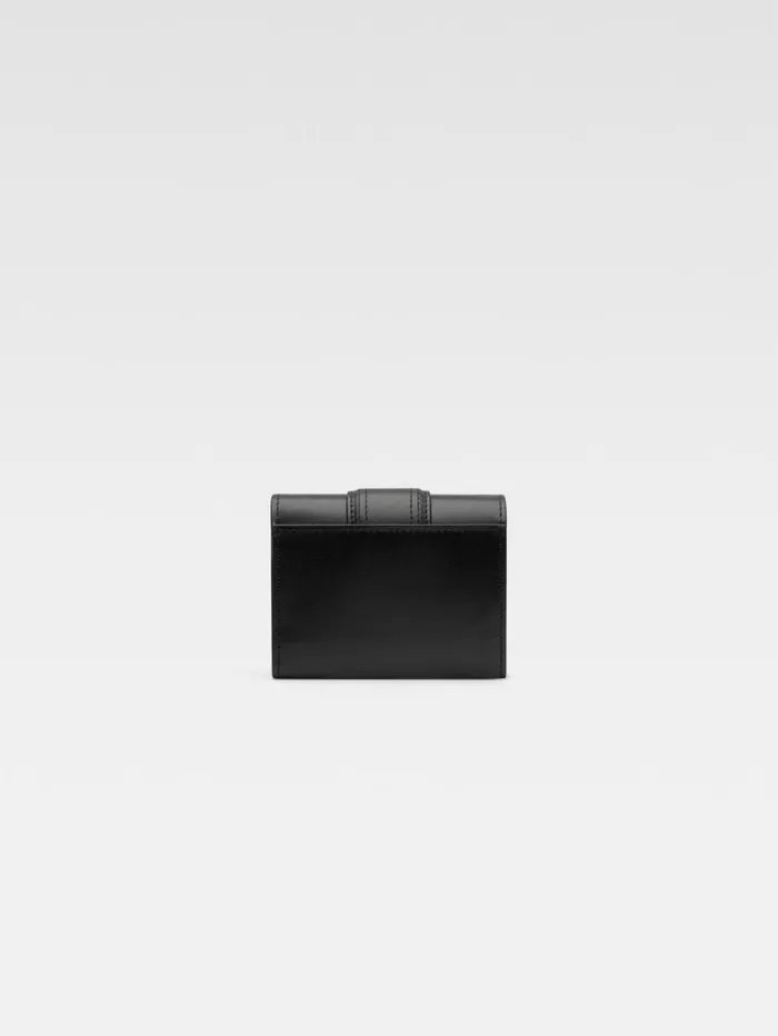 WomenMen Small Leather Goods JACQUEMUS The Bambino Wallet Black WomenMen Small Leather Goods JACQUEMUS The Bambino Wallet Black