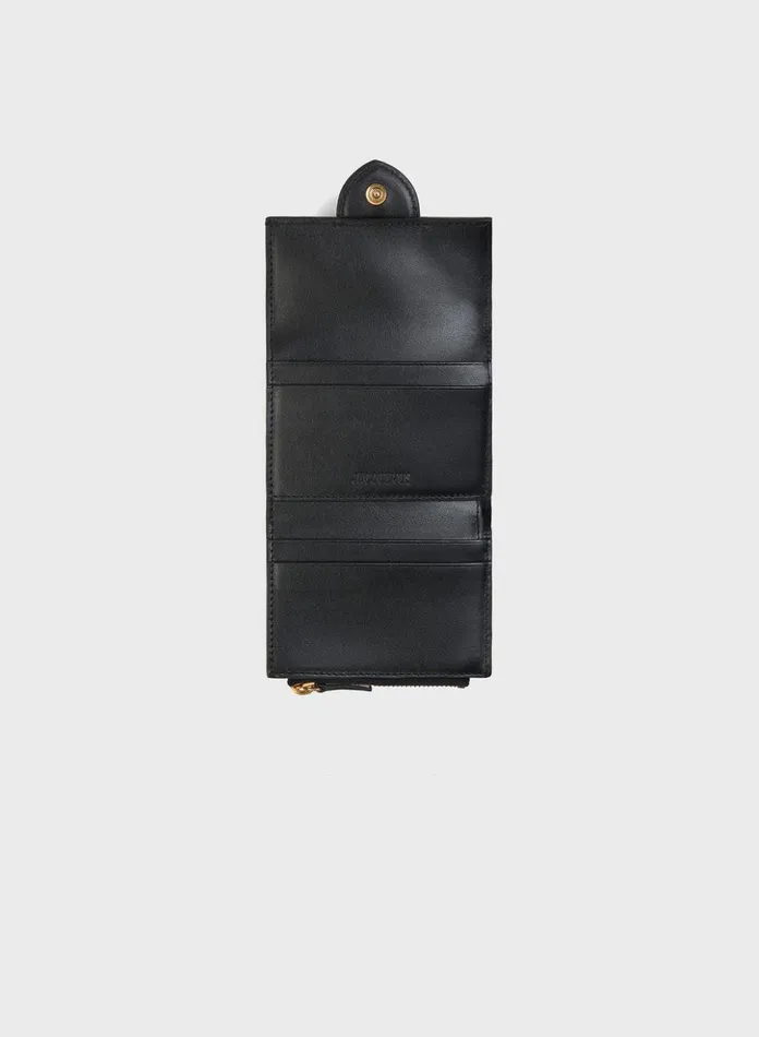 WomenMen Small Leather Goods JACQUEMUS The Bambino Wallet Black WomenMen Small Leather Goods JACQUEMUS The Bambino Wallet Black