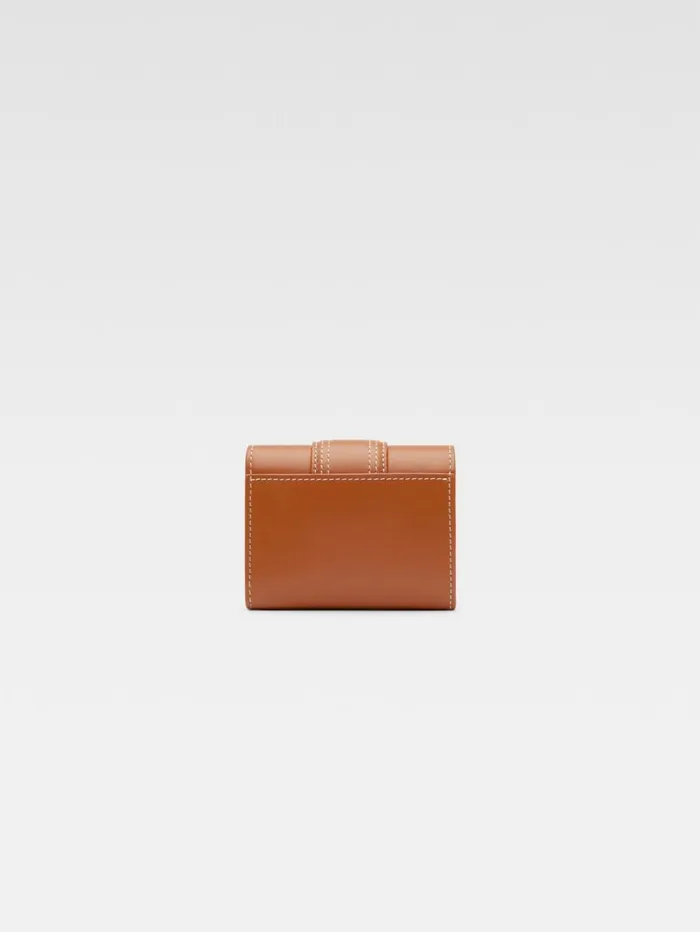 WomenMen Small Leather Goods JACQUEMUS The Bambino Wallet Light Brown