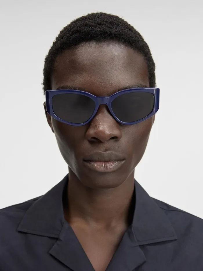 WomenMen Sunglasses JACQUEMUS The Gala Sunglasses Navy WomenMen Sunglasses JACQUEMUS The Gala Sunglasses Navy