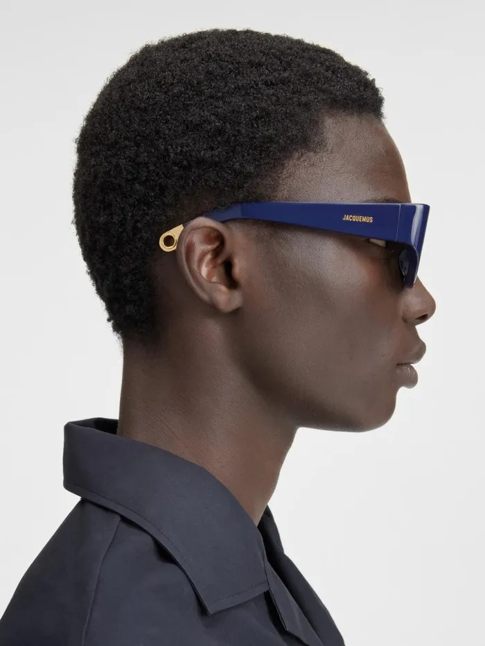 WomenMen Sunglasses JACQUEMUS The Gala Sunglasses Navy WomenMen Sunglasses JACQUEMUS The Gala Sunglasses Navy