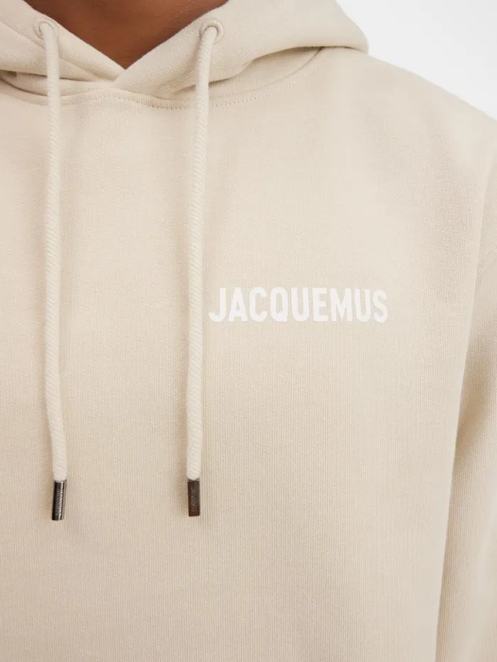 WomenMen Sweatshirts and Joggings JACQUEMUS The Jacquemus Sweatshirt Light Beige WomenMen Sweatshirts and Joggings JACQUEMUS The Jacquemus Sweatshirt Light Beige