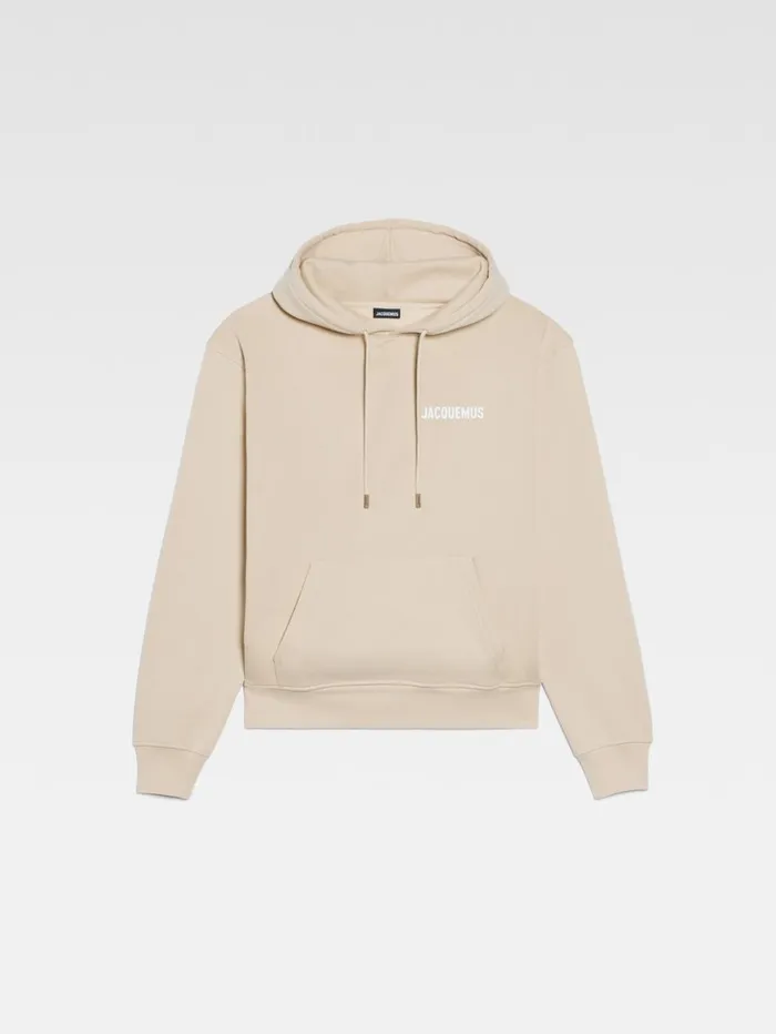 WomenMen Sweatshirts and Joggings JACQUEMUS The Jacquemus Sweatshirt Light Beige WomenMen Sweatshirts and Joggings JACQUEMUS The Jacquemus Sweatshirt Light Beige
