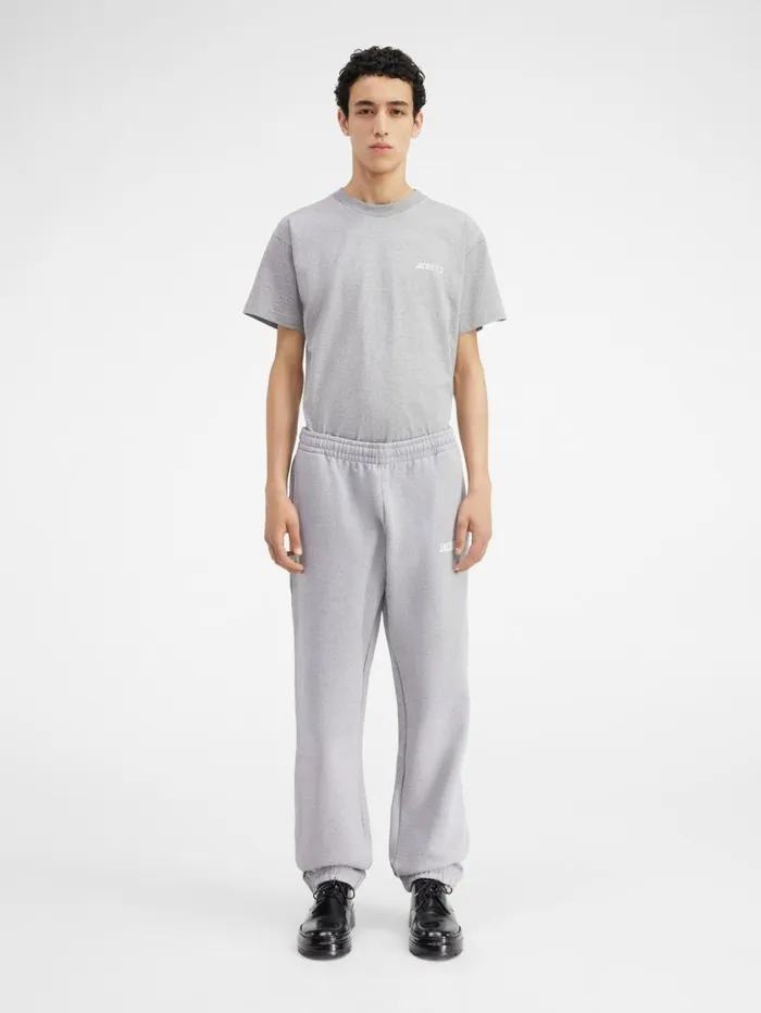WomenMen Sweatshirts and Joggings JACQUEMUS The Jacquemus Track Pants Grey