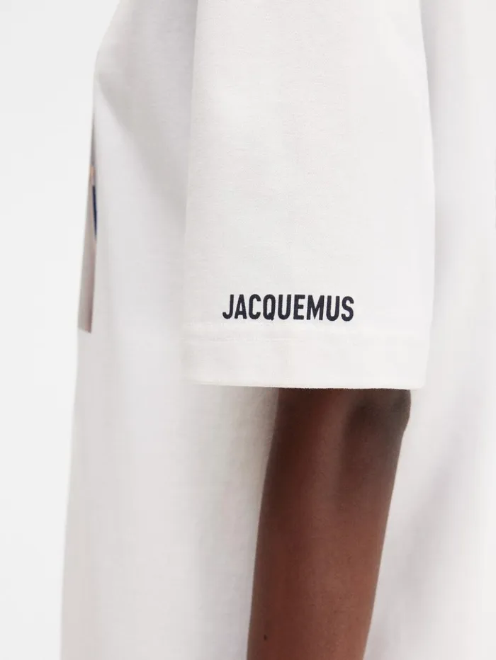 WomenMen Tshirts JACQUEMUS The Jacquemus X Valery Katsuba Tshirt Print White WomenMen Tshirts JACQUEMUS The Jacquemus X Valery Katsuba Tshirt Print White