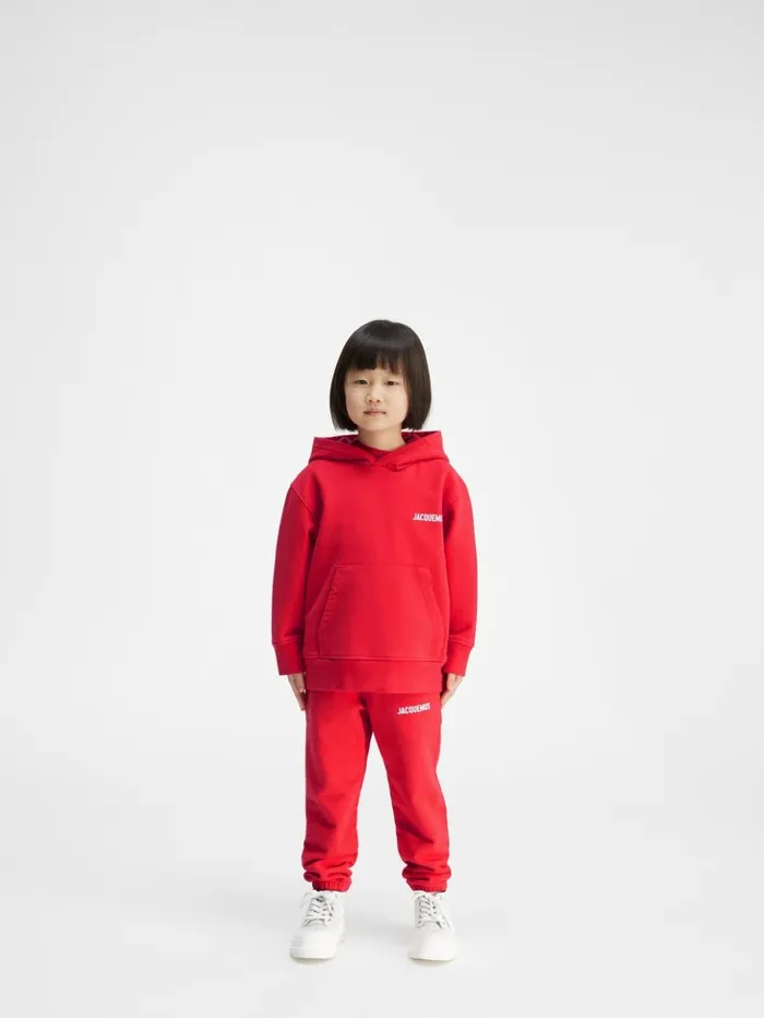 WomenMen Tops JACQUEMUS The Jacquemus Kids039 Sweatshirt Red
