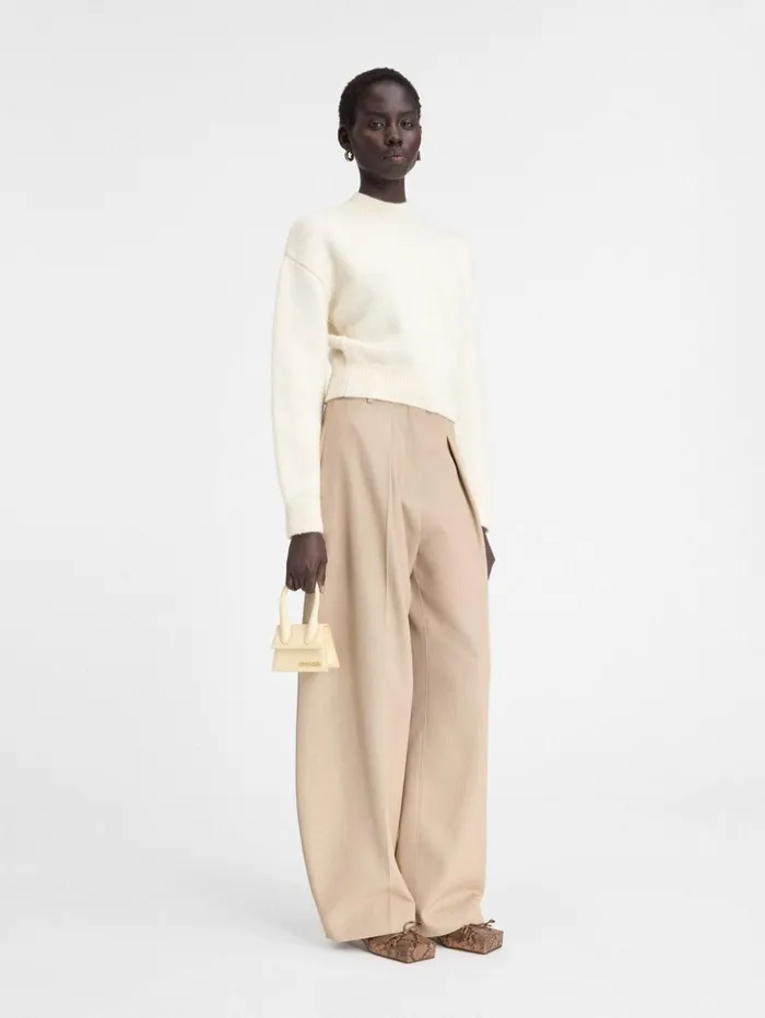 Women Mini JACQUEMUS The Chiquito Ivory Women Mini JACQUEMUS The Chiquito Ivory