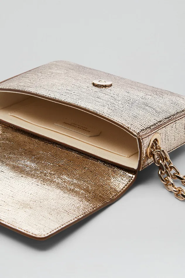 Women MINI METALLIC SLIM BAG GOLD Bags Scanlan Theodore Women MINI METALLIC SLIM BAG GOLD Bags Scanlan Theodore