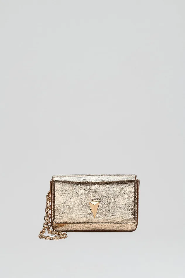 Women MINI METALLIC SLIM BAG GOLD Bags Scanlan Theodore Women MINI METALLIC SLIM BAG GOLD Bags Scanlan Theodore