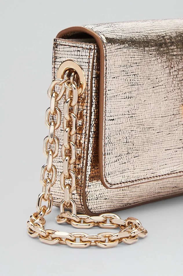 Women MINI METALLIC SLIM BAG GOLD Bags Scanlan Theodore Women MINI METALLIC SLIM BAG GOLD Bags Scanlan Theodore