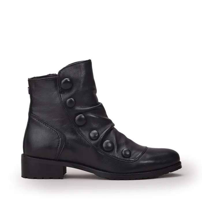 Women Moda In Pelle Black Boots Bronwen Black Leather