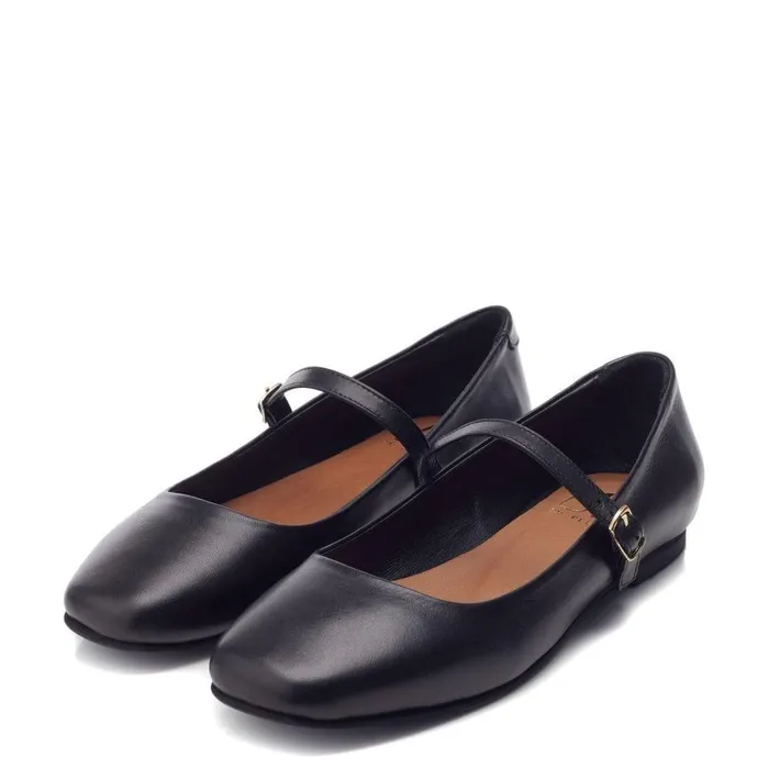 Women Moda In Pelle Casual Shoes Ellysa Black Leather