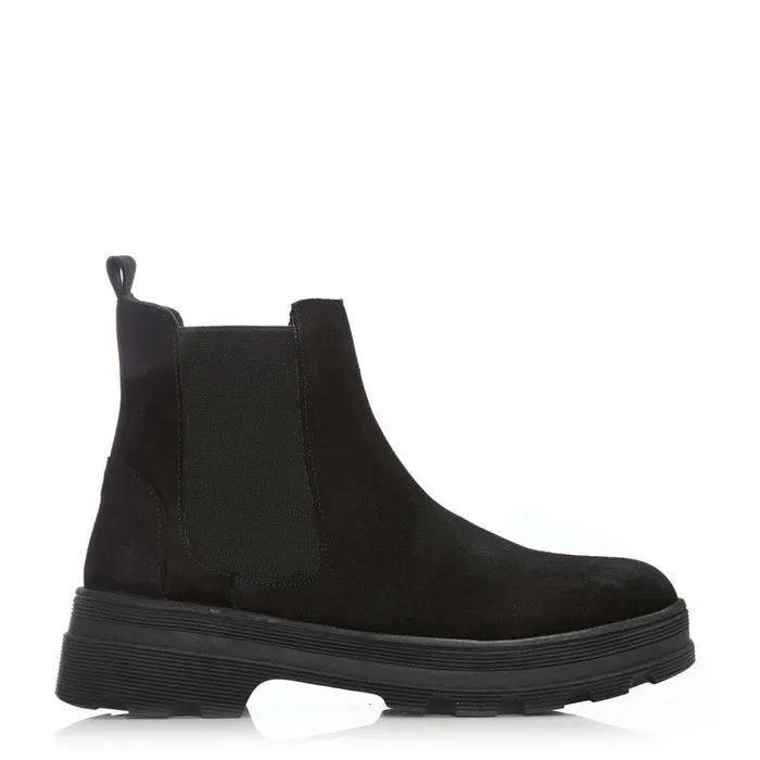 Women Moda In Pelle Chelsea Boots Bsoleful B Arctic Black Suede