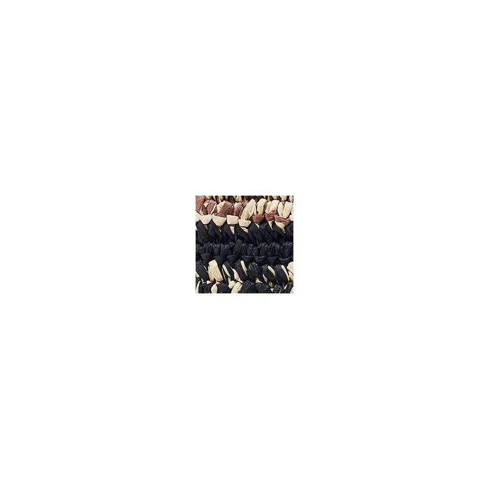 Women Moda In Pelle Clutch Bags Elba Clutch Black Raffia