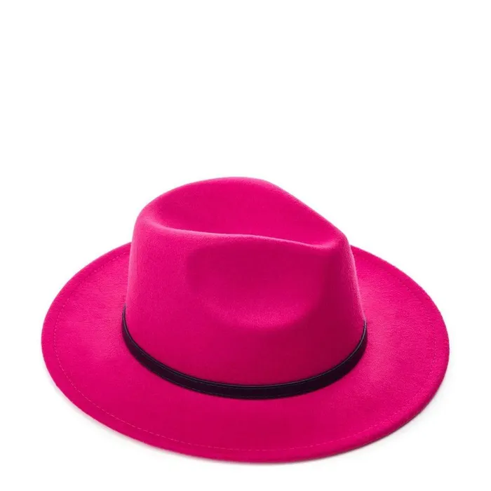 Women Moda In Pelle Hats Lennoxhat Pink Textile Women Moda In Pelle Hats Lennoxhat Pink Textile