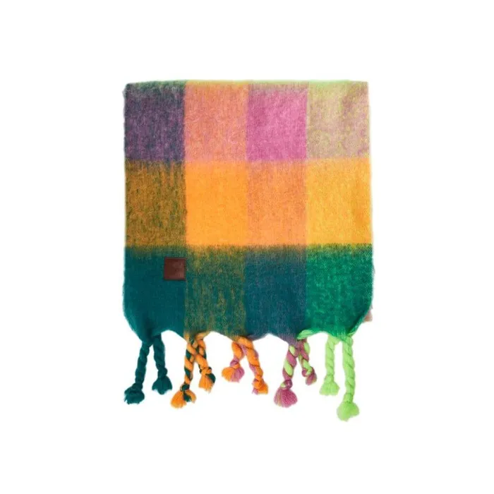 Women Moda In Pelle Scarves Jeylinascarf Multi Textile