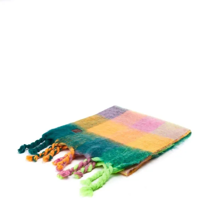 Women Moda In Pelle Scarves Jeylinascarf Multi Textile