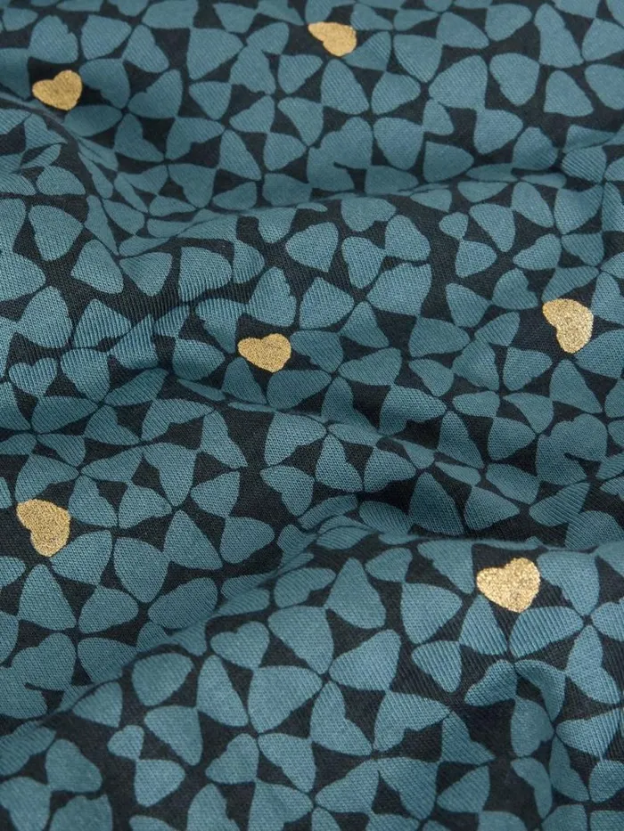 Women Nia Jersey Dress Teal Print White Stuff Dresses