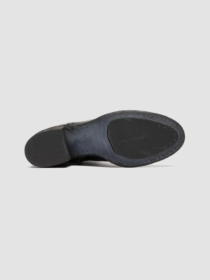 Women Officine Creative Footwear DENNER 103 Gray Leather Zip Boots Women Officine Creative Footwear DENNER 103 Gray Leather Zip Boots