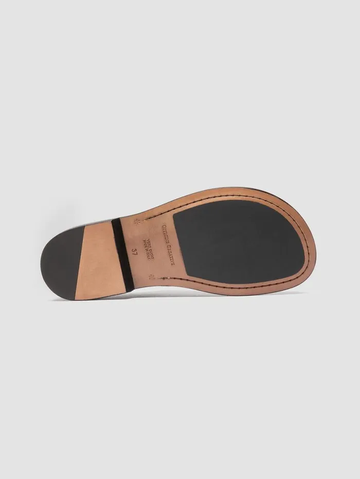 Women Officine Creative Footwear EMERALD 003 Black Leather Derby Shoes