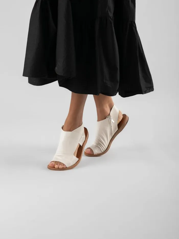 Women Officine Creative Footwear ITACA 033 Brown Leather Sandals