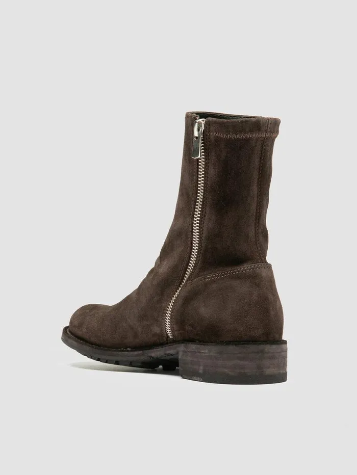 Women Officine Creative Footwear LEGRAND 203 Brown Suede Ankle Boots Women Officine Creative Footwear LEGRAND 203 Brown Suede Ankle Boots