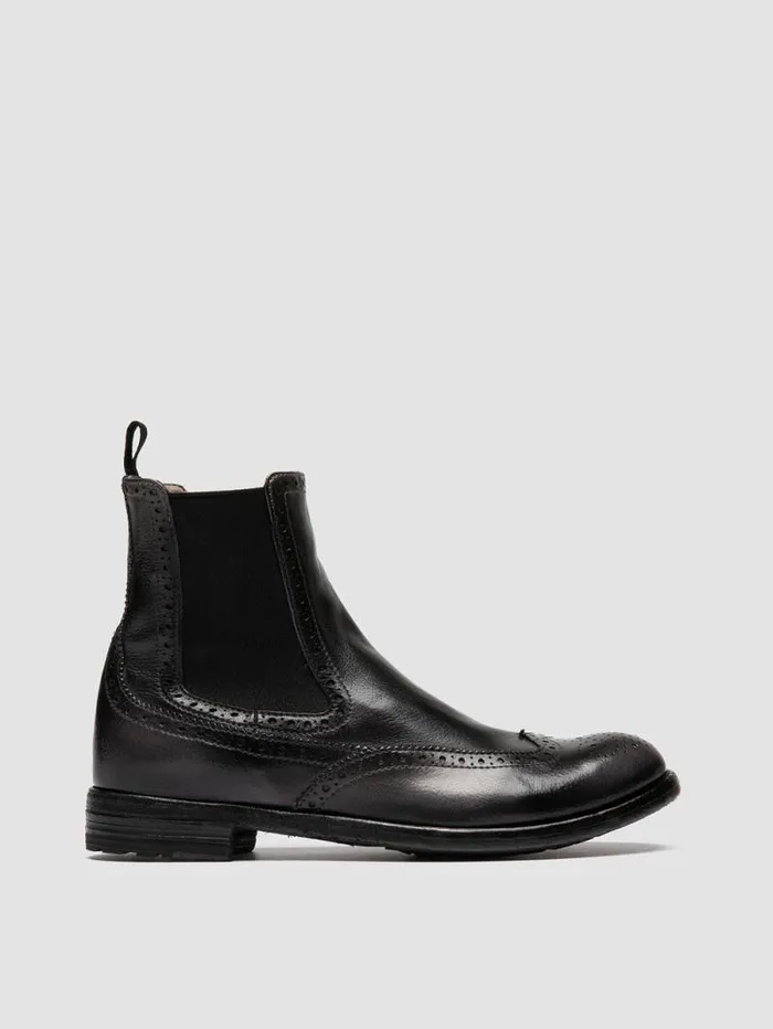 Women Officine Creative Footwear LEXIKON 151 Gray Leather Chelsea Boots