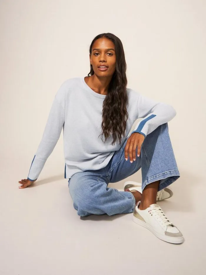 Women Olive Knitted Jumper Light Grey White Stuff Knitwear Women Olive Knitted Jumper Light Grey White Stuff Knitwear