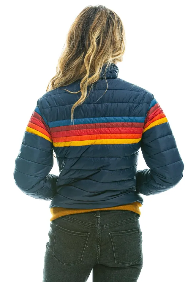 Women Outerwear Aviator Nation 5 STRIPE JACKET 8211 NAVY Women Outerwear Aviator Nation 5 STRIPE JACKET 8211 NAVY